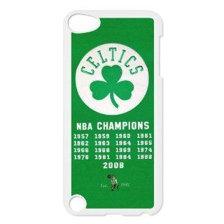 Custom NBA Boston Celtics Back Cover Case for iPod Touch 5th Generation LLIP5 503 Cell Phones & Accessories
