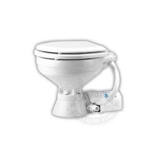 Jabsco Electric Marine Toilets 37010 0096 Compact Toilet 24 Volt Sports & Outdoors