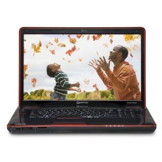 Toshiba Qosmio X505 Q850 18.4 Inch Gaming Black/Red Laptop   3 Hours 40 Minutes of Battery Life (Windows 7 Home Premium)  Laptop Computers  Computers & Accessories