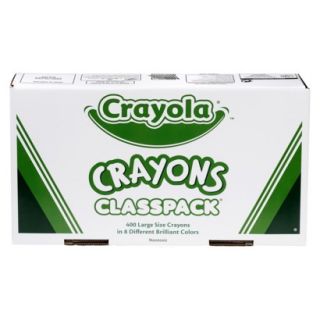 Crayola Classpack Large Crayons   400 Count