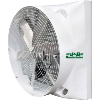 J&D Sales Exhaust Fan — 72in., 42,811 CFM, 115/230V, Model# VMSA72A5N31  Fiberglass Cone Fans