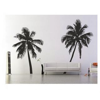 palm tree wall stickers by the binary box