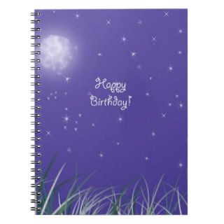 Happy birthday Midnight Moon Fantasy Notebooks