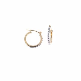 hoop earrings in 14k gold orig $ 149 00 126 65 take an extra
