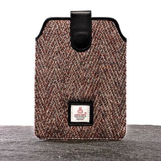 harris tweed sleeve for kindle by maccessori