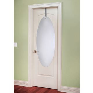 Over The Door Mirror with Adjustable Bracket