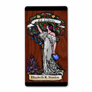Tree of Knowledge (Personalized Bookplate) Shipping Labels