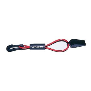 Safety Whistle On Floating Lanyard red/black 30364