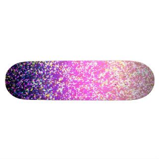 Skateboard Glitter Graphic Background