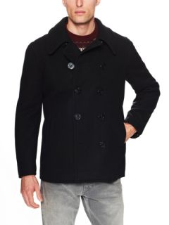 Big Button Reefer Coat by Gloverall