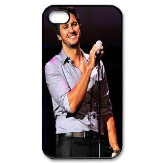 Custom Luke Bryan Case for iPhone 4 WX3728 Cell Phones & Accessories