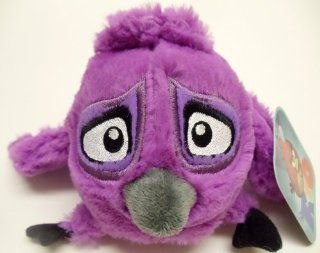 Angry Birds 6" Plush Purple Caged Bird Doll Toys & Games