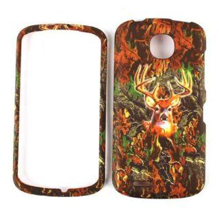 Camouflage Deer and Leaves Camo Snap on Cover Faceplate for Pantech Marauder Cell Phones & Accessories