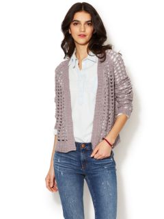 Loose Knit Open Front Cardigan by Avaleigh