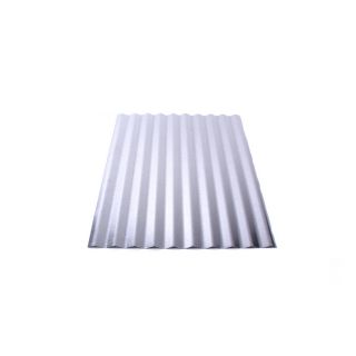 Fabral 12 ft x 26 in 31 Gauge Plain Corrugated Steel Roof Panel
