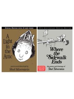 Shel Silverstein 30th Anniversary Bundle by Harper Collins