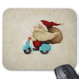 Motorized Santa Claus Mousepads