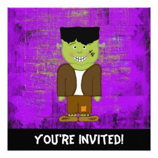 Frankenstein Halloween Invitation