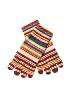 Stripe Gloves by Paul Smith