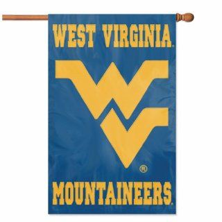 West Virginia Mountaineers NCAA Applique Banner Flag " Sports & Outdoors