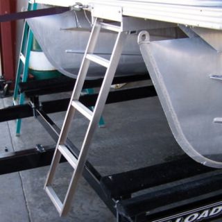 Under Deck Pontoon Boat Ladder For Round Front Decks 39288