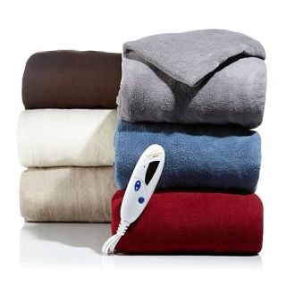 Heated Plush Throw