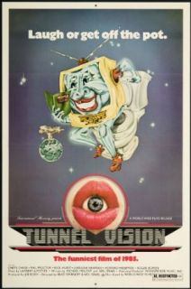 Tunnel Vision 1976 ORIGINAL MOVIE POSTER Comedy   Dimensions 27" x 41" Beans Morocco, Howard Hesseman, Phil Proctor Entertainment Collectibles