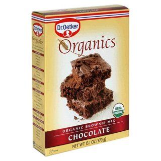 Dr. Oetker Organic Chocolate Brownie Mix, 13.1 Ounce Unit (Pack of 4)  Grocery & Gourmet Food