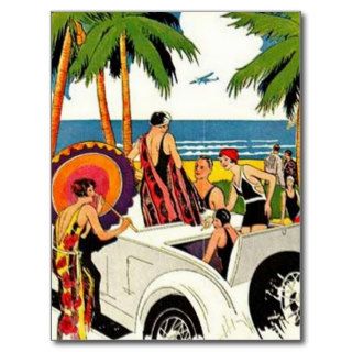 Vintage Miami, Florida, USA   Postcards