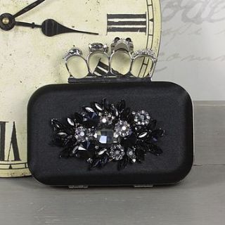 knuckle rings evening bag by lisa angel homeware and gifts
