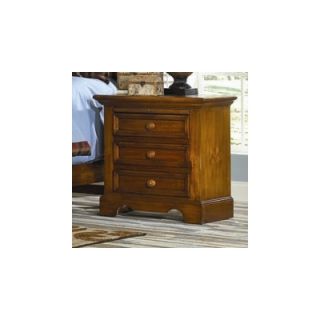 American Woodcrafters Eagles Nest 3 Drawer Nightstand