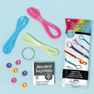 Neon Lanyard Keychain Kits Health & Personal Care