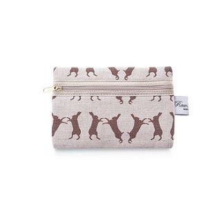 boxing hare zip purse by rawxclusive