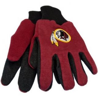 Washington Redskins   Mens Washington Redskins   Logo Utility Gloves Maroon Clothing
