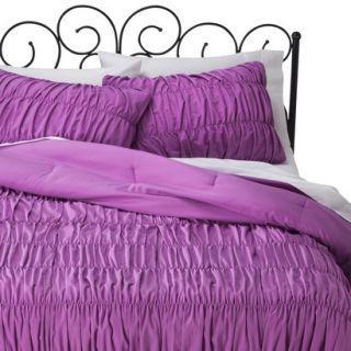 Xhilaration® Ruched Textured Comforter Set  