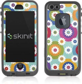 Floral Patterns   Light Blue Floral Pop   skin for Lifeproof fre iPhone 5/5s Case  Players & Accessories