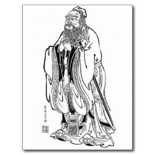 Confucius Post Card