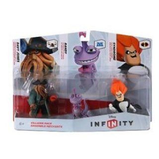 TAKE TWO Disney Infinity Figure 3 Pack   Villain Includes Randy, Davy Jones, Syndrome. / 1108790000000 / Computers & Accessories