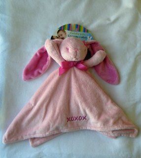 Honey Bunny Cuddly Pals Baby Soft Plush Bunny Security Blanket Toys & Games
