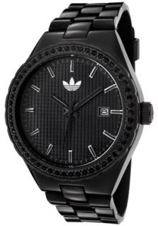 Adidas ADH2085  Watches,Womens Cambridge Black Grid Textured Dial Black Polyurethane, Chronograph Adidas Quartz Watches