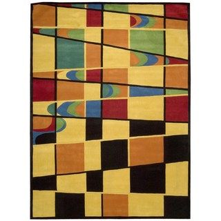 Nourison Dimensions Multicolor Rug (8 X 11)
