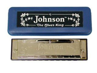 Johnson BK 520 C Blues King Harmonica, C Musical Instruments