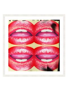 Kiss Me Framed Art by Oliver Gal