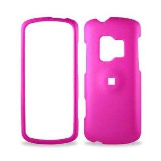 Rubberized Protector Cover ZTE E520 HOT PINK Cell Phones & Accessories