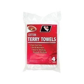 Detailer's Choice 3 527 14" x 17" Terry Towel, (Pack of 4) Automotive