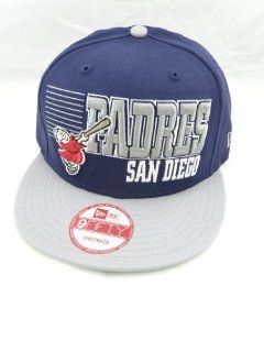 New Era 9Fifty San Diego Padres Borderline Snap Back Hat  Sports Fan Baseball Caps  Sports & Outdoors