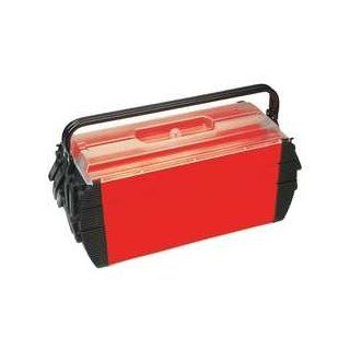 Westward 13T134 Tool Box, Cantilever, 1200 cu in, Red/Black Toolboxes