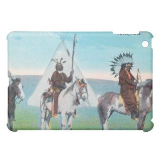 101 Ranch View of Chief Goodboy and Braves iPad Mini Cover