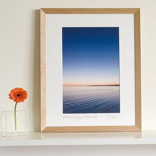unique personalised dawn photograph of your child's birth day by the day that