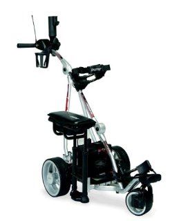 Bag Boy Navigator 2 Electric Push Cart (Silver)  Push Pull Golf Carts  Sports & Outdoors